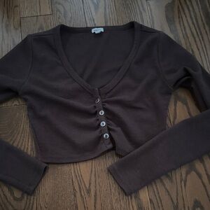 Garage Chocolate Brown  top